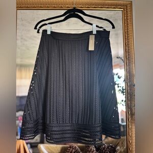 BLOGGERS FAVORITE NWT J. Crew Elegant Black Skirt